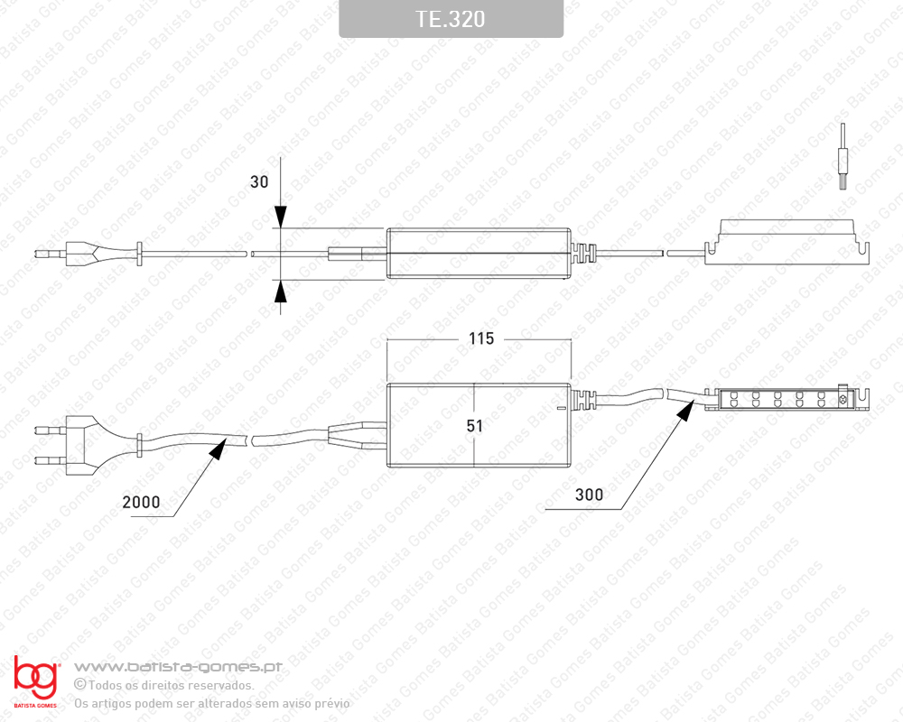 Transformador de ilumina��o LED